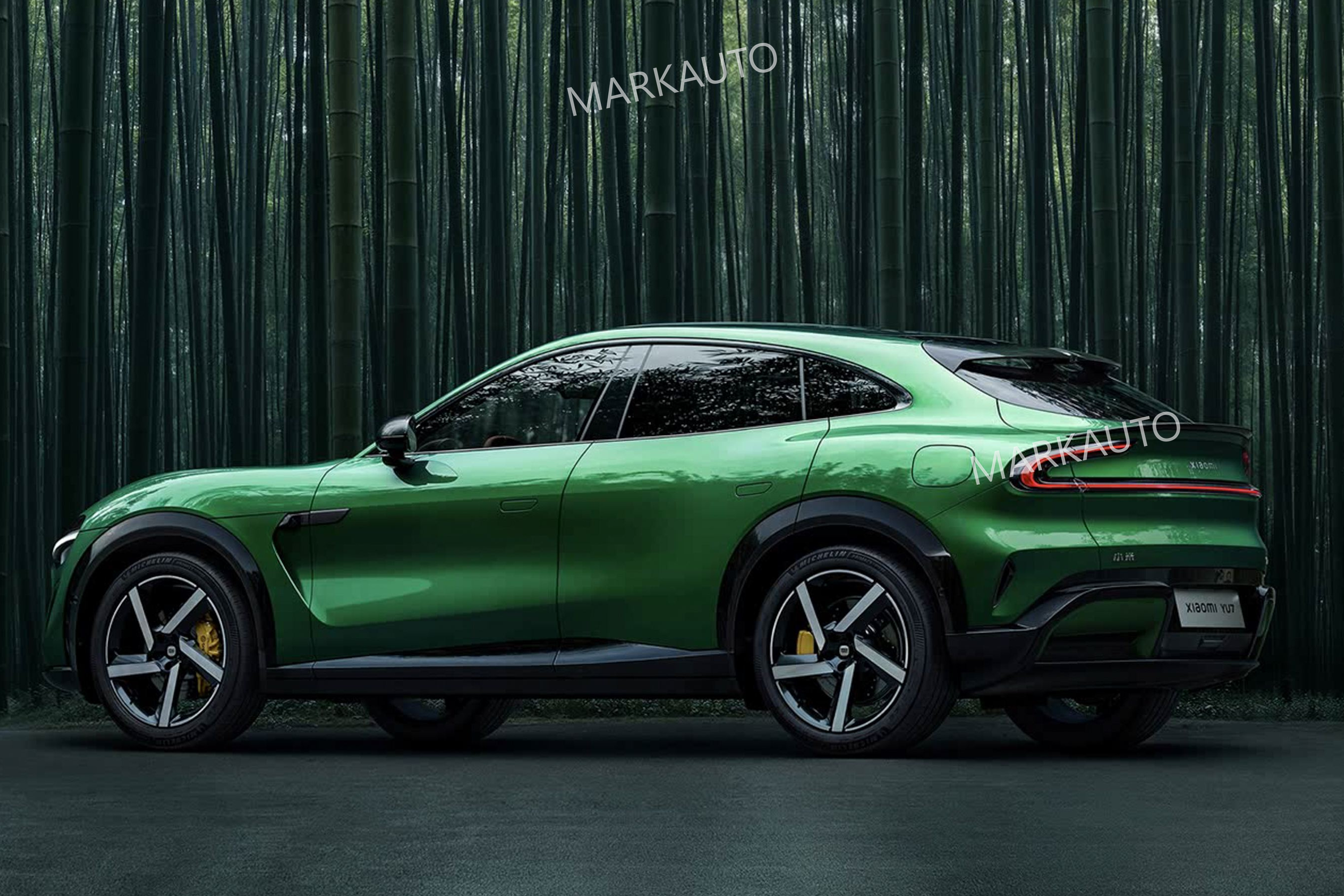 Xiaomi YU7 / 小米YU7  — The 2025 Four-Drive Max Edition gem green, фото 63