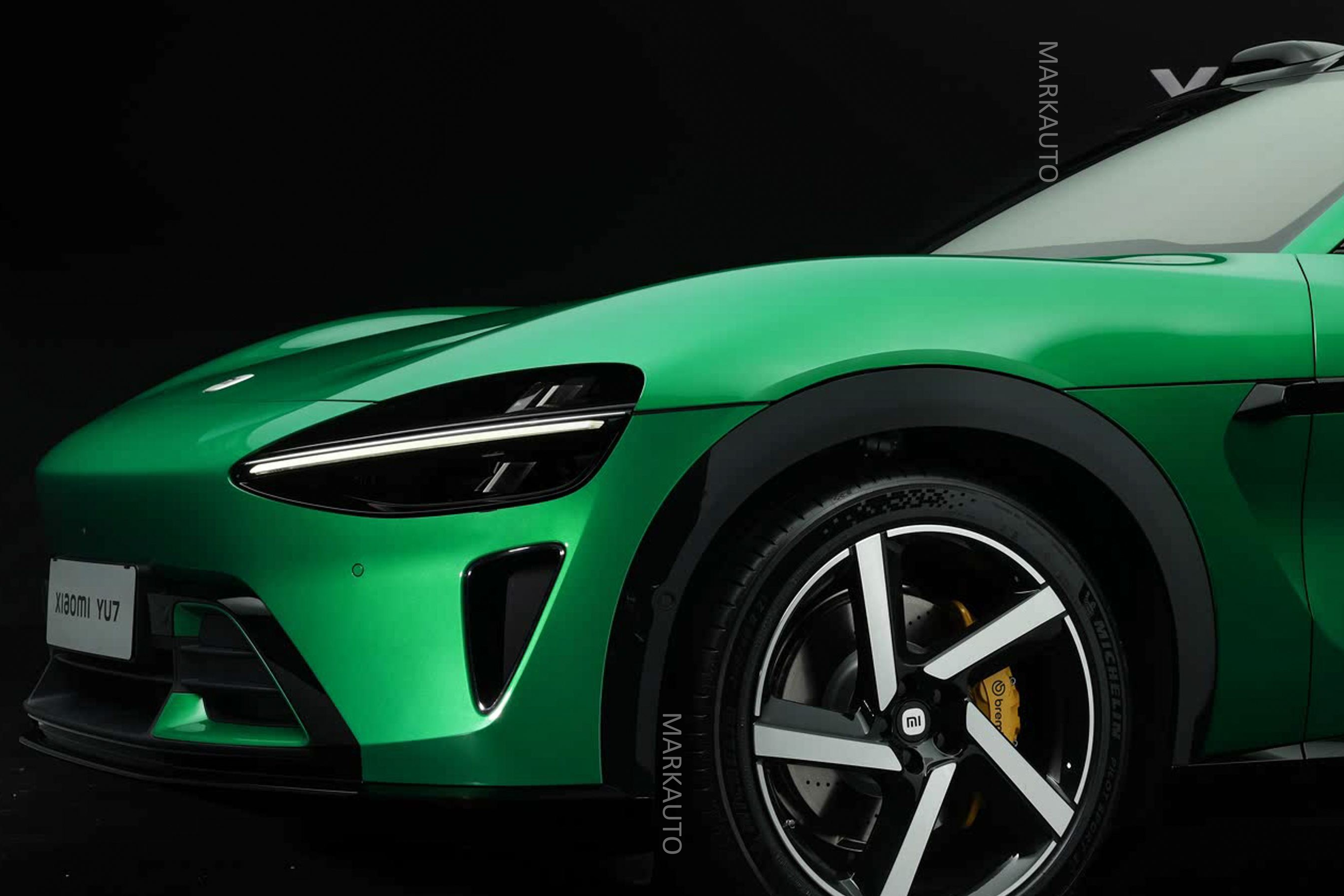 Xiaomi YU7 / 小米YU7  — The 2025 Four-Drive Max Edition gem green, фото 72