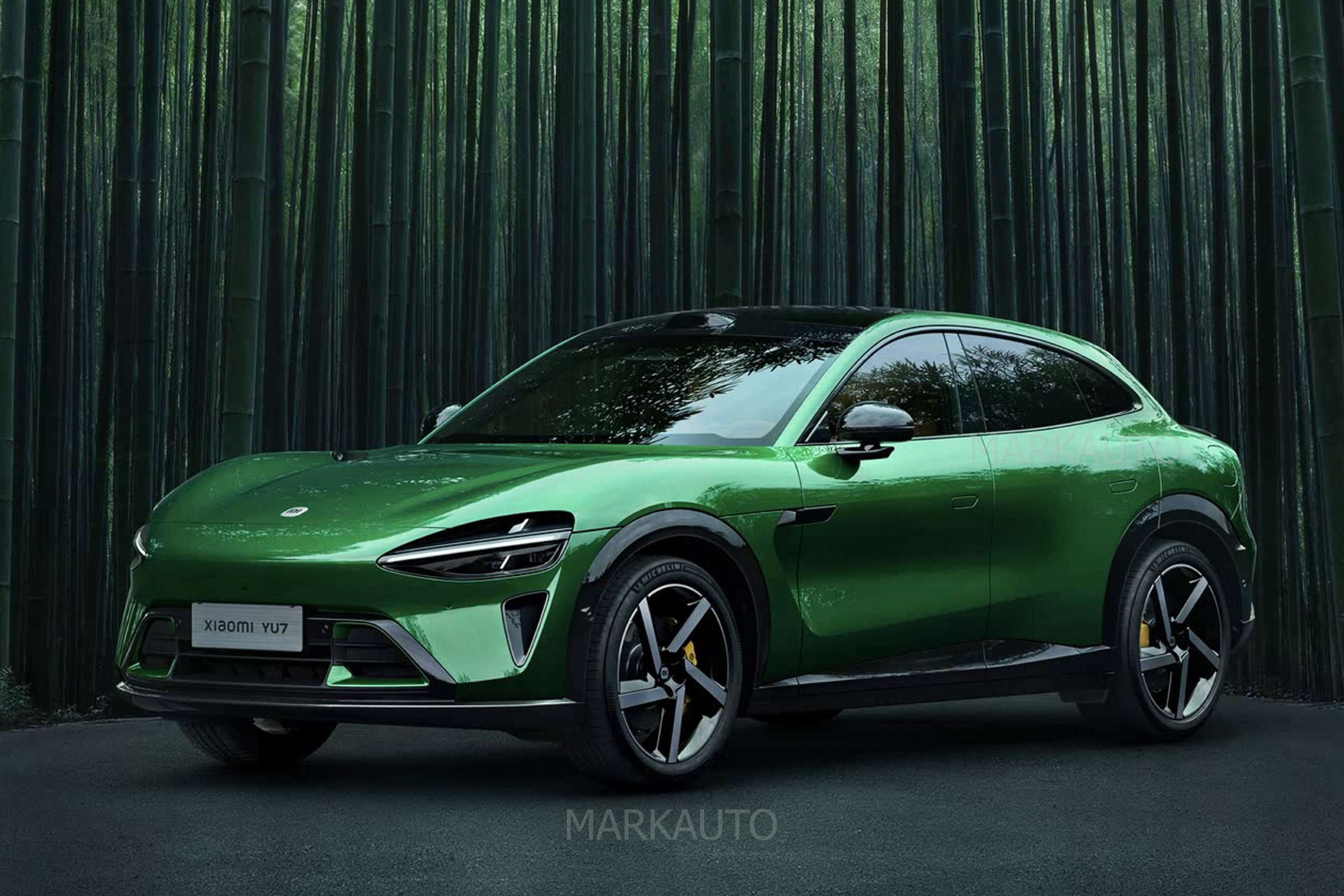 Xiaomi YU7 / 小米YU7  — The 2025 Four-Drive Max Edition gem green, фото 62