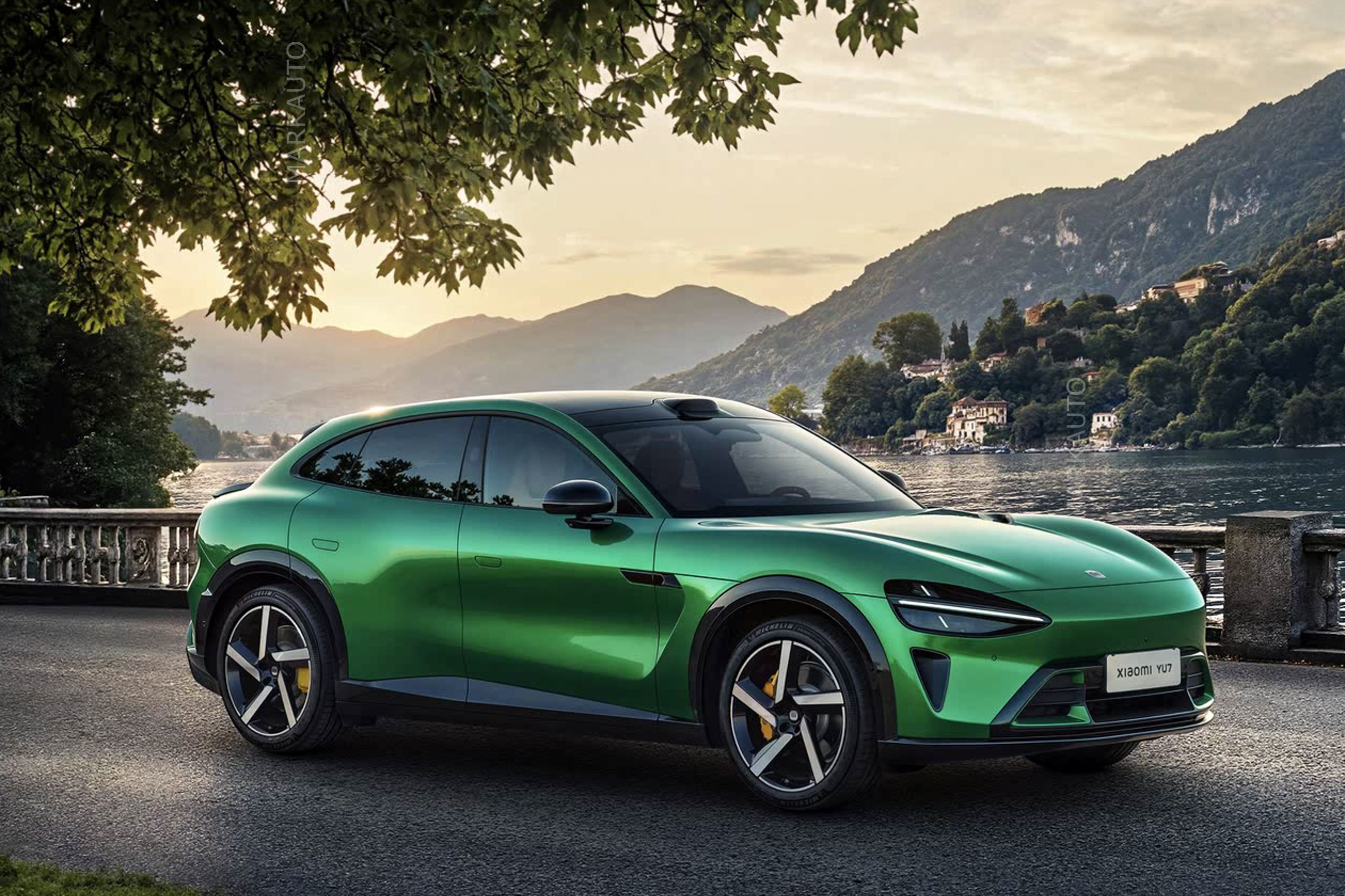 Xiaomi YU7 / 小米YU7  — The 2025 Four-Drive Max Edition gem green, фото 64